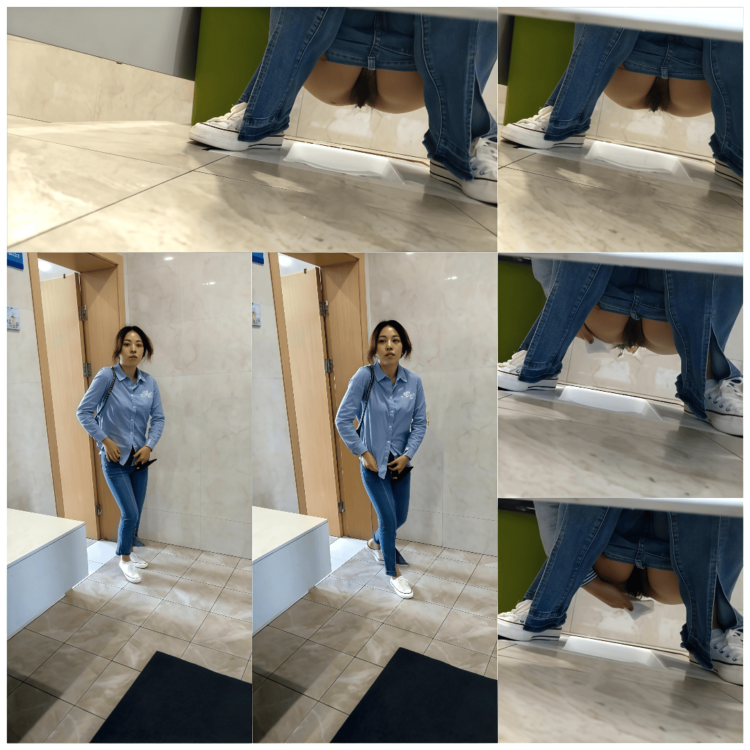 【5★★★★★女厕】时尚牛仔开脚裤靓丽美女-逼肥且阴唇单瓣一侧凸出啄上一口美死个人.png
